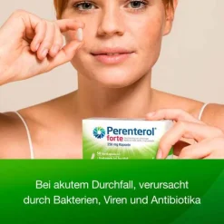 Perenterol® forte 250 mg bei akutem Durchfall & zur Vorbeugung, 100 St