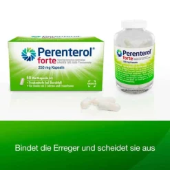 Perenterol® forte 250 mg bei akutem Durchfall & zur Vorbeugung, 2x50 St