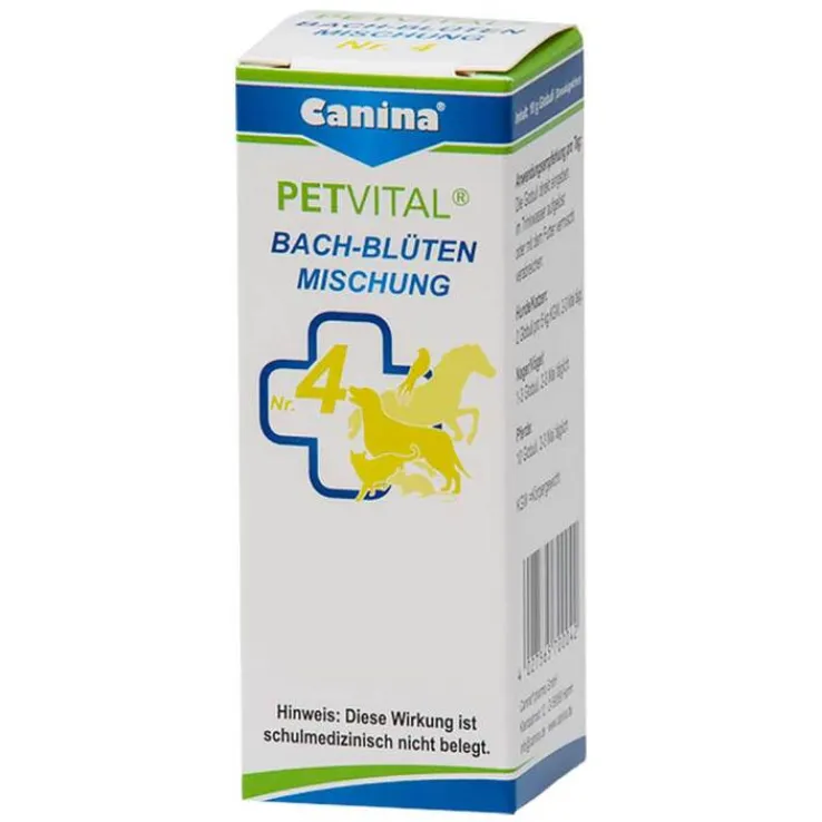 Petvital Bachblüten Nr.4 Globuli vet. (für Tiere), 10 g