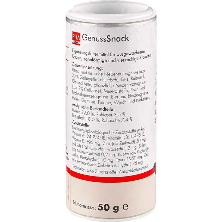 PHA Genusssnack Pellets für Katzen, 50 g