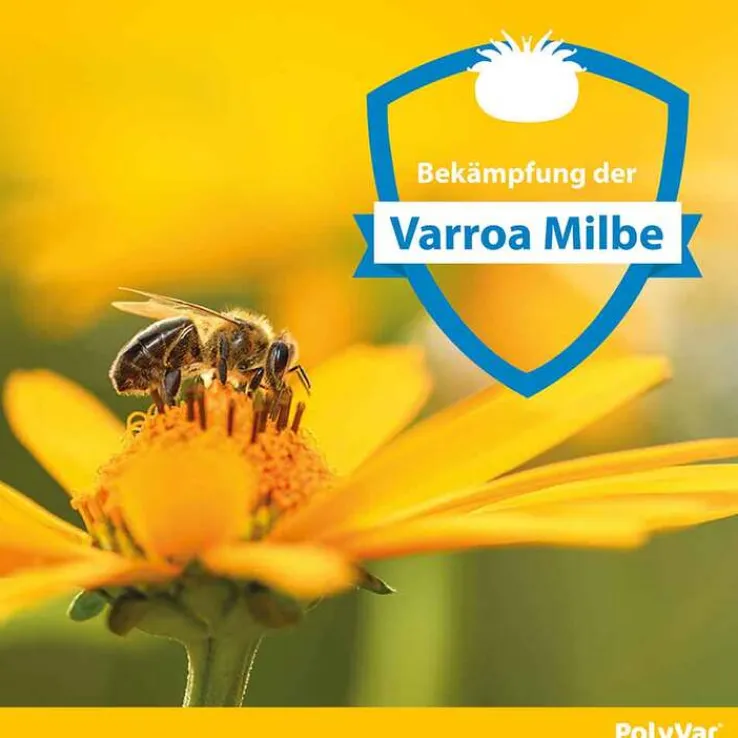 PolyVar YELLOW gegen Milben für den Bienenstock, 10 St