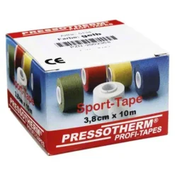 Pressotherm Sport-Tape 3,8cmx10m gelb, 1 St