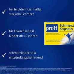 Proff Schmerzkapseln 400 mg, 10 St