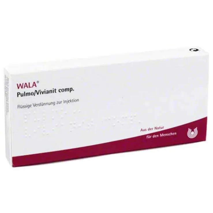 Pulmo / Vivianit comp. Ampullen, 10X1 ml
