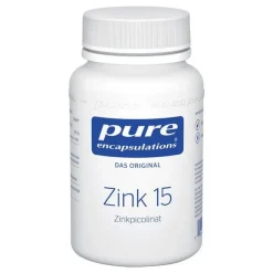 Pure Encapsulations Zink 15 Zinkpicolinat Kapseln, 180 St