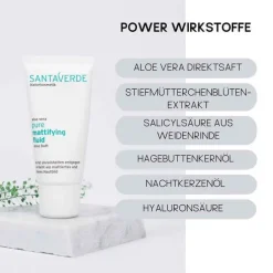 Pure Mattifying fluid ohne Duft, 30 ml