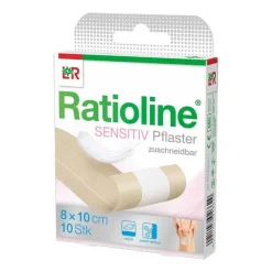 Ratioline® SENSITIV Pflaster 8 cm x 1 m, 1 St