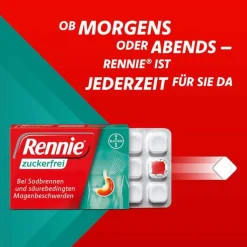 Rennie zuckerfrei Kautabletten, 36 St