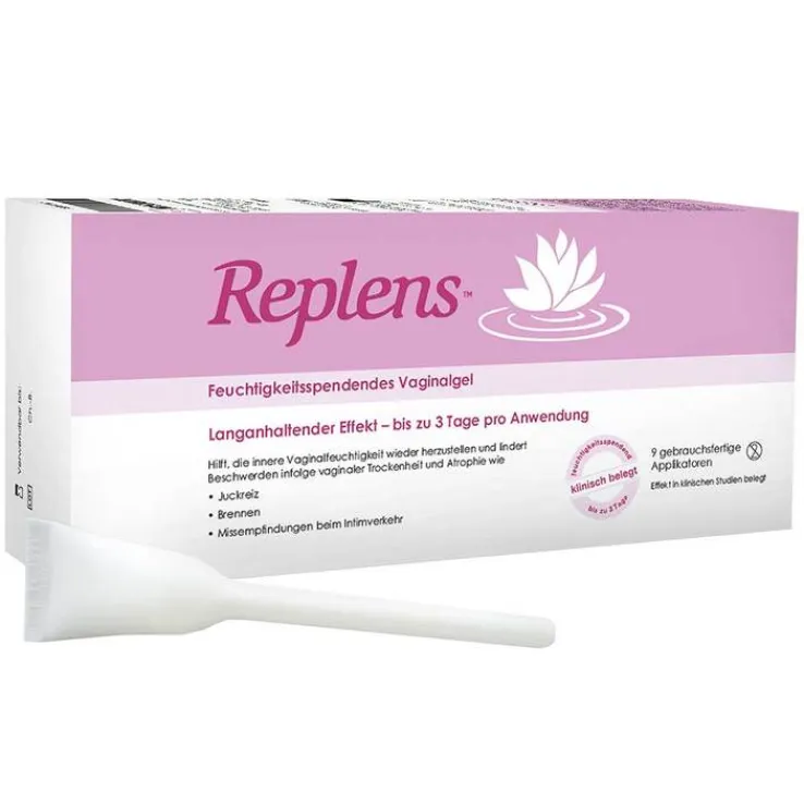 Replens Vaginalgel vorgefüllte Applikatoren, 9 St