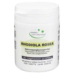 Rhodiola Rosea 3% Vegi Kapseln, 180 St