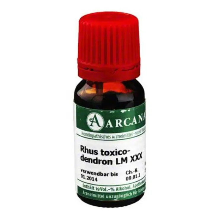 Rhus toxicodendron Arcana LM 30 Dilution, 10 ml