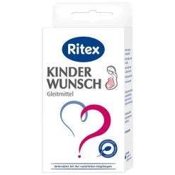 Ritex KINDERWUNSCH Gleitmittel, 8X4 ml