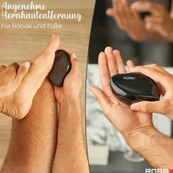 Robbx Nano-Glas Hornhautentferner schwarz, 1 St