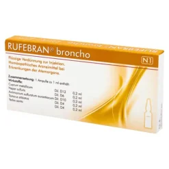Rufebran broncho Ampullen, 10 St