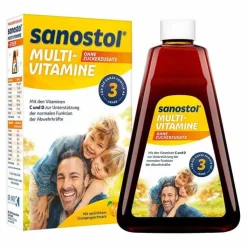Sanostol ohne Zuckerzusatz , 230 ml