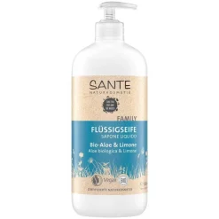 Sante Flüssigseife Bio-Aloe & Limone, 500 ml