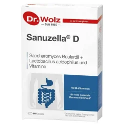 Sanuzella D Zellulose Kapsel, 60 St