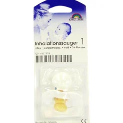Sauger Inhalation klein 104885 weiß Kieferorthopädisch, 1 St