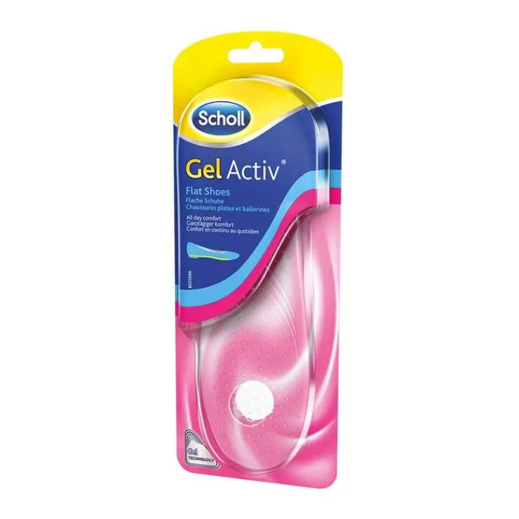 Scholl Gelactiv Einlegesohle flache Schuhe, 1X2 St