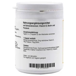 Schwarzkümmelöl Plus 5 Kapseln, 200 St