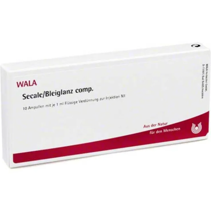 Secale Bleiglanz comp. Ampullen, 10X1 ml