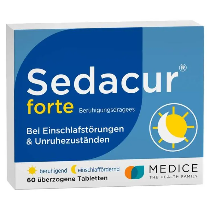 Sedacur® forte Beruhigungsdragees, 60 St