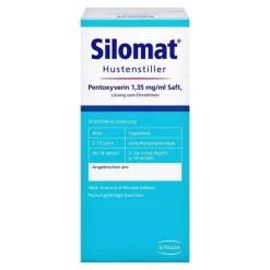 Silomat Hustenstiller Pentoxyverin 1,35 mg / ml Saft, 100 ml