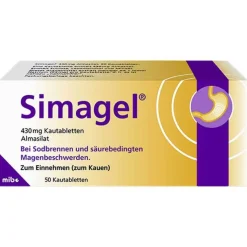 Simagel Kautabletten, 50 St