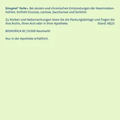 Sinupret forte überzogene Tabletten, 100 St