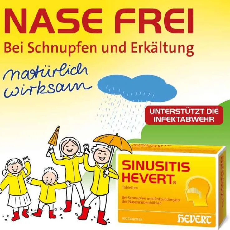Sinusitis Hevert Tabletten, 100 St