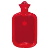 Sänger Gummi Wärmflasche Doppellamelle aus einem Guss rot, 1X2 l