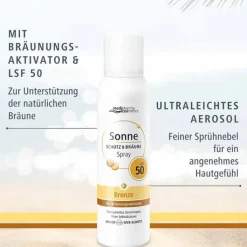 Sonne Schutz & Bräune Aerosol-Spray bronze LSF 50, 150 ml