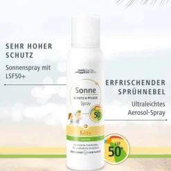 Sonne Schutz & Pflege Spray Kids LSF 50 + , 150 ml