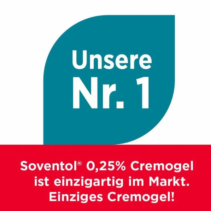 Soventol® Hydrocortisonacetat 0,25% Cremogel bei Hautentzündungen, 50 g