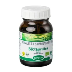 Spirulina Bio Pulver, 125 g