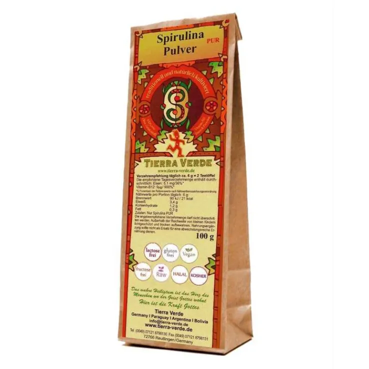 Spirulina Pulver, 100 g
