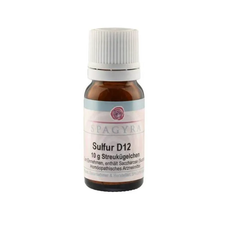 Sulfur D 12 Globuli, 10 g