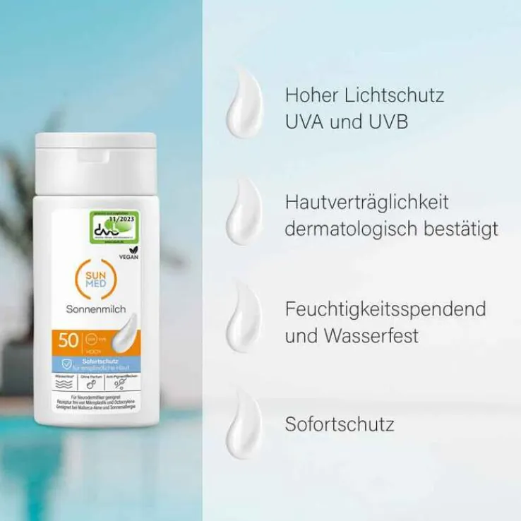 Sun Med Sonnenmilch LSF 50, 200 ml