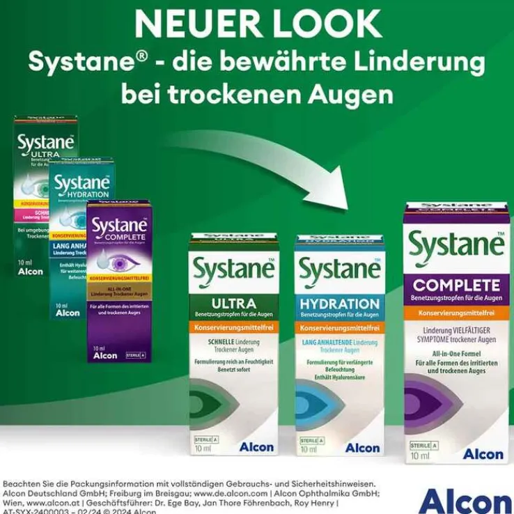 Systane Hydration Benetzungstr.für d.Aug.ohne Konservierungsmittel , 10 ml