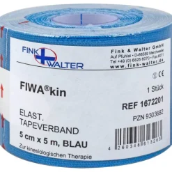 Tape elastisch 5cmx5m blau, 1 St