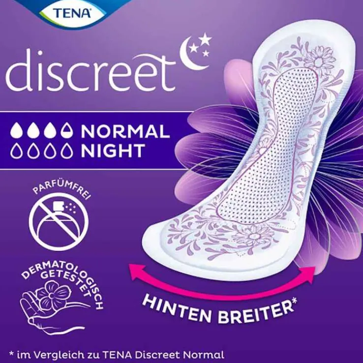 TENA® discreet Normal Night Einlagen bei Inkontinenz, 6X20 St