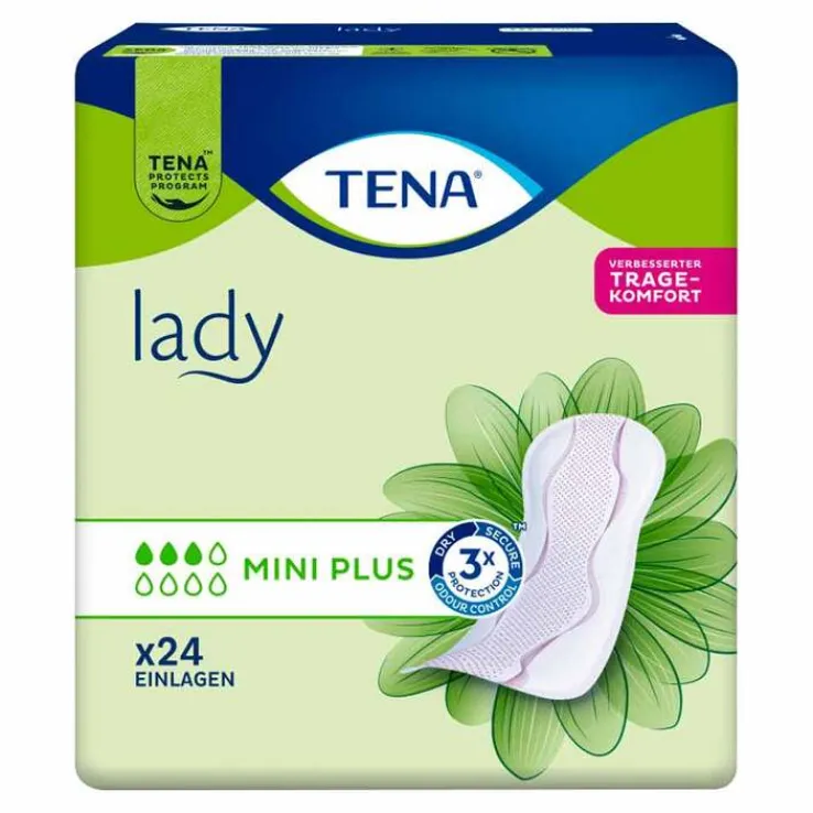 Tena® Lady mini plus Inkontinenz Einlagen, 24 St