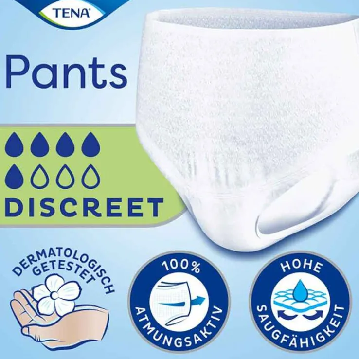 TENA Pants Discreet L bei Inkontinenz, 10 St