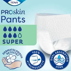 TENA Pants Super XL bei Inkontinenz, 4X12 St