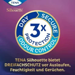 TENA® Silhouette NOIR Mini Einlagen bei Inkontinenz, 18 St