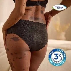 Tena Silhouette Plus L black Inkontinenz Pants, 10 St