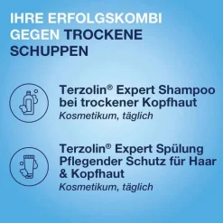 Terzolin Expert Shampoo bei trockener Kopfhaut, 200 ml