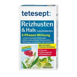 Tetesept Reizhusten & Hals Lutschtabletten, 20 St