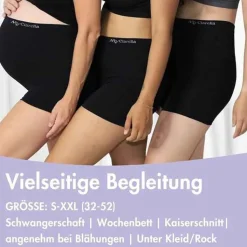 The Mama Panty XXL schwarz, 1 St