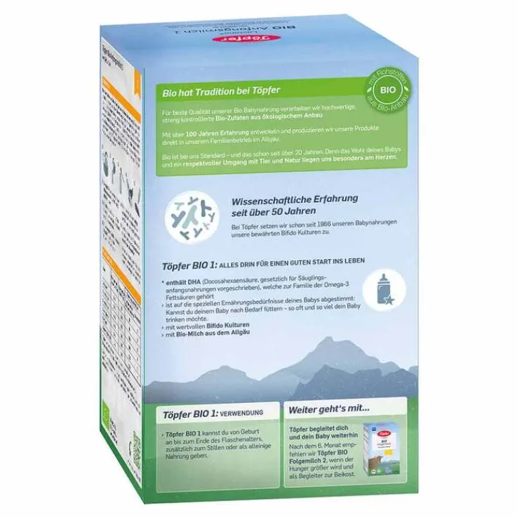 Töpfer Lactana Bio 1 Pulver, 600 g